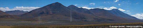 Trail from Estación San Pedro to El Tatio - Chile