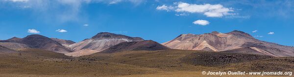 Road from El Tatio to Calama - Chile