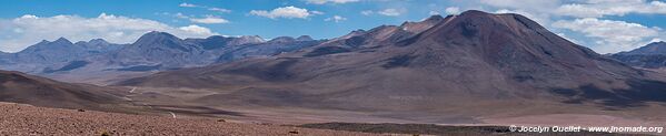 Road from El Tatio to Calama - Chile