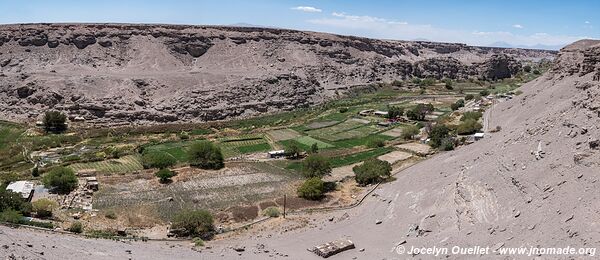 Road from El Tatio to Calama - Chile