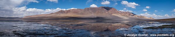 Laguna Negra - Route de San Pedro de Atacama à Paso de Jama - Chili