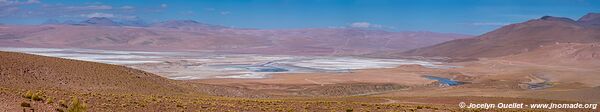 Laguna Quisquiro - Road from San Pedro de Atacama to Paso de Jama - Chile