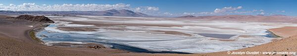 Laguna Quisquiro - Road from San Pedro de Atacama to Paso de Jama - Chile