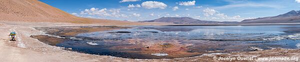 Laguna Negra - Route de San Pedro de Atacama à Paso de Jama - Chili