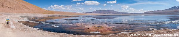 Laguna Negra - Road from San Pedro de Atacama to Paso de Jama - Chile