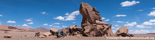 Monjes de La Pacana - Route de San Pedro de Atacama à Paso de Jama - Chili