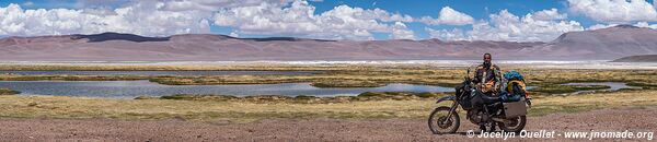 Laguna de Pujsa - Road from San Pedro de Atacama to Paso de Jama - Chile