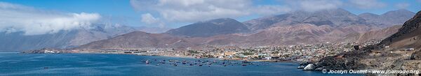 Route d'Antofagasta à Chañaral - Chili