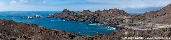 Route d'Antofagasta à Chañaral - Chili