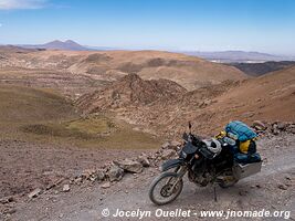 Trail from Estación San Pedro to El Tatio - Chile