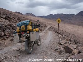 Trail from Estación San Pedro to El Tatio - Chile