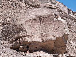 Road from El Tatio to Calama - Chile