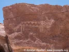 Yerba Buena Petroglyphs - Chile