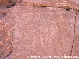 Yerba Buena Petroglyphs - Chile