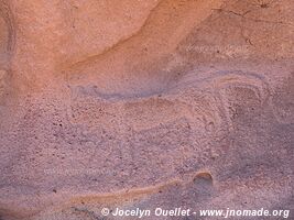 Yerba Buena Petroglyphs - Chile