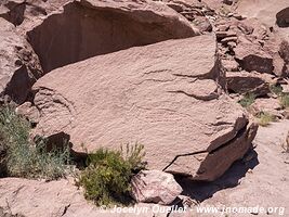 Yerba Buena Petroglyphs - Chile