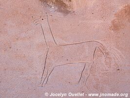 Yerba Buena Petroglyphs - Chile