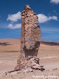 Monjes de La Pacana - Route de San Pedro de Atacama à Paso de Jama - Chili