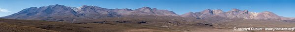 Route de Colchane to Salar de Huasco - Chili