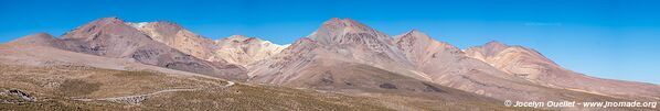 Route de Colchane to Salar de Huasco - Chili