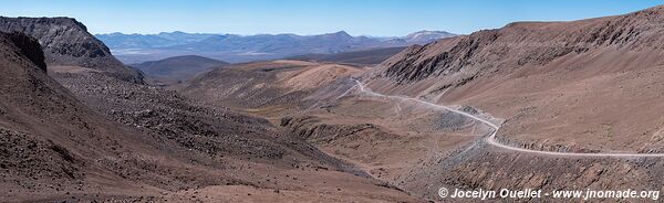 Route de Colchane to Salar de Huasco - Chili