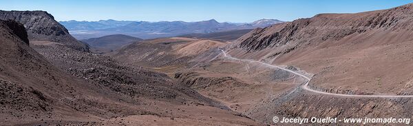 Route de Colchane à Salar de Huasco - Chile