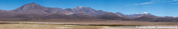 Route de Colchane to Salar de Huasco - Chili