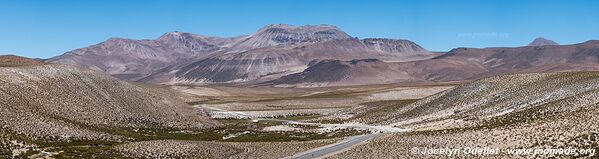 Route de Colchane to Salar de Huasco - Chili