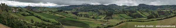 Road from Tulcán to San Isidro - Ecuador