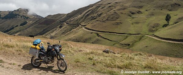 Trail from Salinas de Guaranda to Angamarca - Ecuador