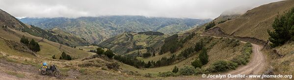 Trail from Salinas de Guaranda to Angamarca - Ecuador