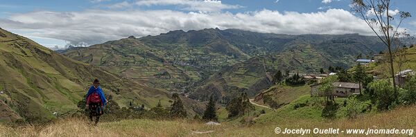 Trail from Salinas de Guaranda to Angamarca - Ecuador