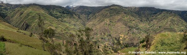 Route de Angamarca à Zumbahua - Équateur