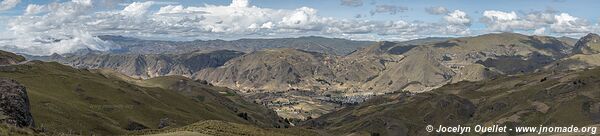 Road from Angamarca to Zumbahua - Ecuador