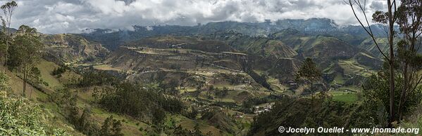 Road from Isinliví to Sigchos - Ecuador