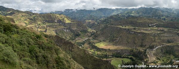 Road from Isinliví to Sigchos - Ecuador