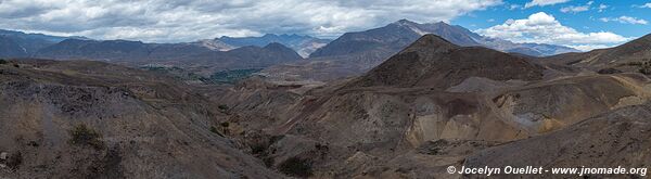 Route de Santa Isabel à Zaruma - Équateur