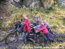Trail from Totoras to Guamote - Ecuador