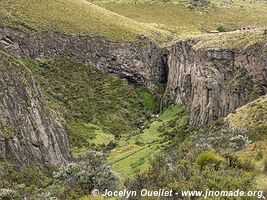 Cañon La Chorrera - Équateur