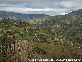 Route de Angamarca à Zumbahua - Équateur