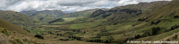 Trail from Totoras to Guamote - Ecuador