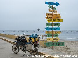 Trail from Máncora to Talara - Peru