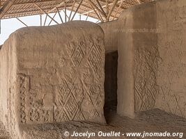 Huaca La Esmeralda - Chan Chan Archaeological Complex - Peru