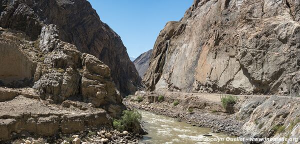 Canyon de la rivière Santa - Pérou