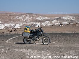 Road from Camaná to the border - Peru