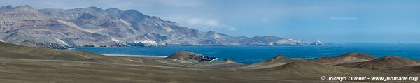 Road from Casma to Lima - Peru