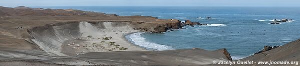 Road from Casma to Lima - Peru