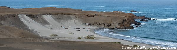 Road from Casma to Lima - Peru