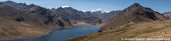 Road from San Mateo de Huanchor to Tanta - Peru