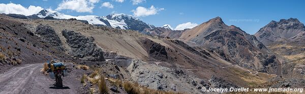 Road from San Mateo de Huanchor to Tanta - Peru